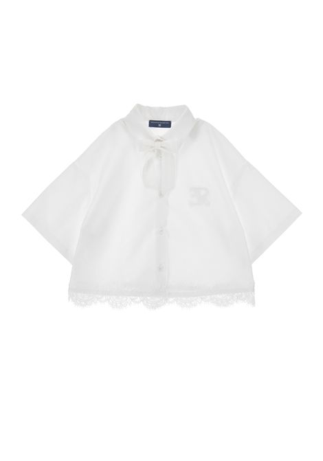 Camicia crop ERMANNO SCERVINO JUNIOR | Z1G309 71160099